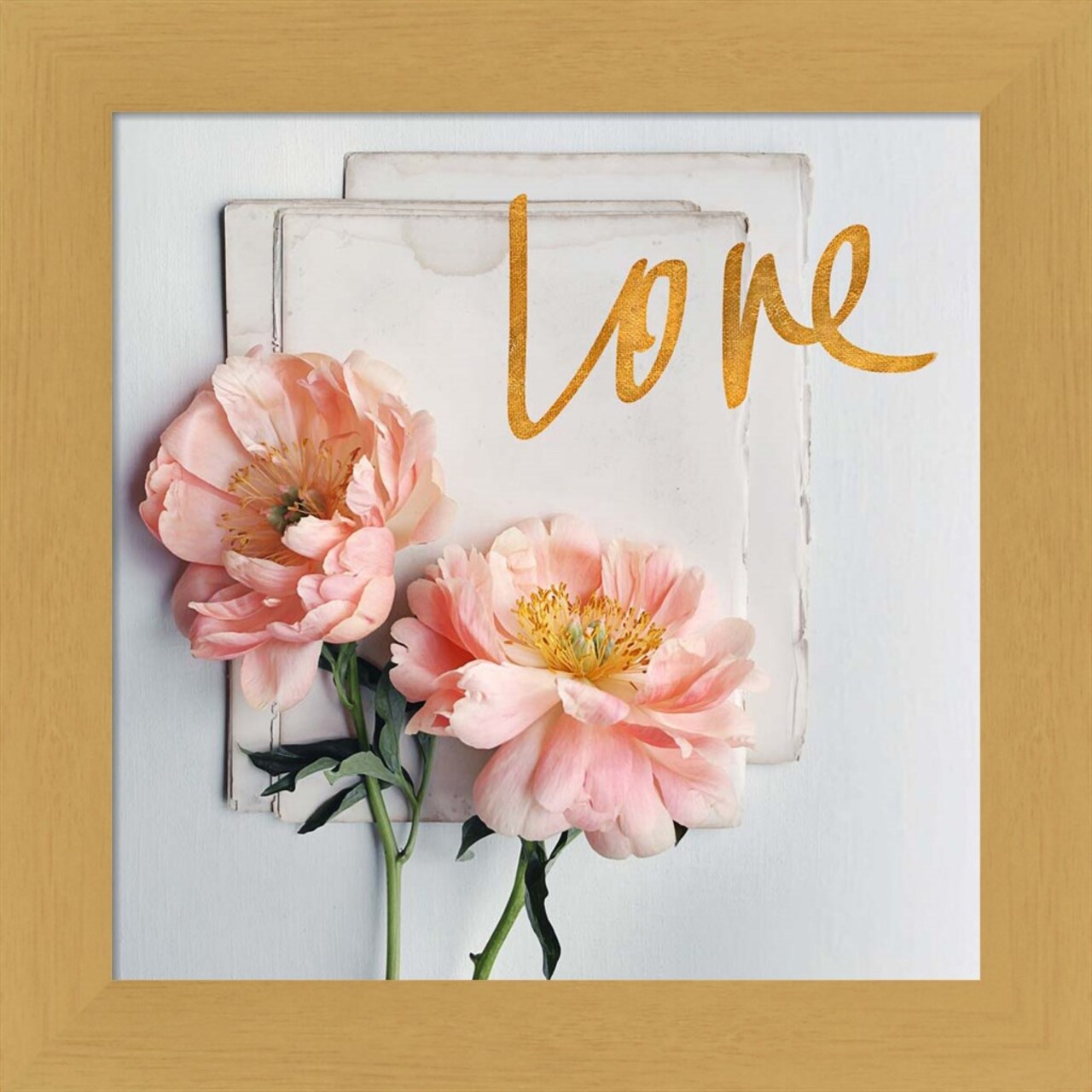 Tender Sentiment II by Sarah Gardner 13" x 13" Framed Wall Art